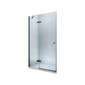 Sprchové dvere MEXEN ROMA čierne, 80 CM vyobraziť