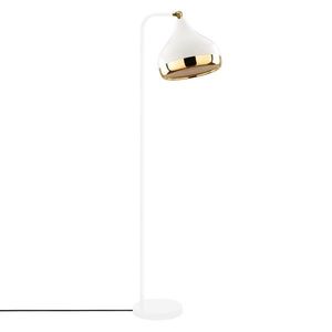 Stojacia lampa Yildo 120 cm zlatá/biela vyobraziť