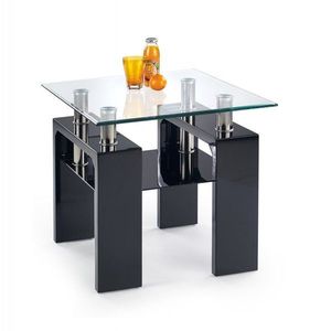 Konferenčný stolík DIANA H 60x60 cm Halmar Čierna vyobraziť