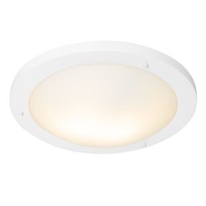 Moderné stropné svietidlo biele 41 cm IP44 - Yuma vyobraziť