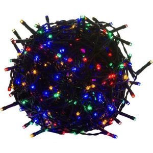 Voltronic 39457 Vianočné LED osvetlenie 20 m - farebné 200 LED - zelený kábel vyobraziť