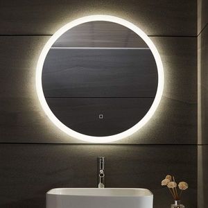 AQUAMARIN kúpeľňové LED zrkadlo okrúhle - 70 cm vyobraziť