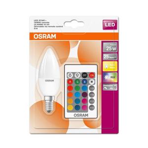 Osram LED RGBW Stmievateľná žiarovka STAR E14/4, 5W/230V 2700K + DO – Osram vyobraziť
