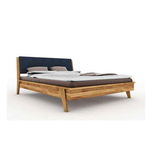 Dvojlôžková posteľ z dubového dreva 160x200 cm Retro 1 - The Beds vyobraziť