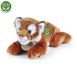 Rappa Eco-Friendly tiger hnedý ležiaci 17 cm vyobraziť