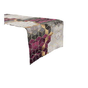 Behúň na stôl 140x45 cm Optic - Minimalist Cushion Covers vyobraziť