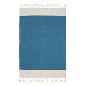 Modrý koberec 150x100 cm Lucia - Nattiot vyobraziť