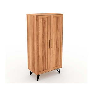 Šatníková skriňa z bukového dreva 91x185 cm Golo - The Beds vyobraziť