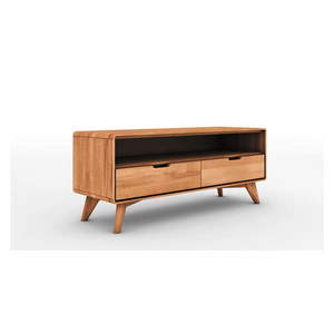 TV stolík z bukového dreva 120x48 cm Greg - The Beds vyobraziť