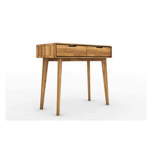 Toaletný stolík z dubového dreva 90x40 cm Greg - The Beds vyobraziť