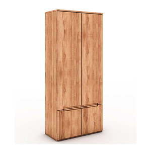 Šatníková skriňa z bukového dreva 90x206 cm Vento 2 - The Beds vyobraziť