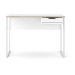 Biely pracovný stôl Tvilum Function Plus, 110 x 48 cm vyobraziť