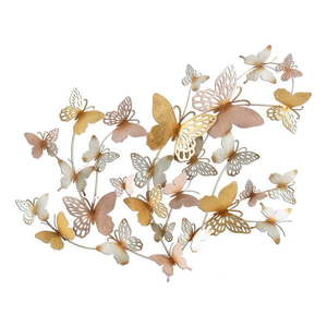 Kovová nástenná dekorácia 132x95.5 cm Butterflies - Mauro Ferretti vyobraziť