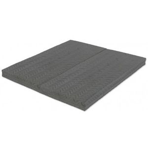 Dvojitý rozkladací matrac Duo Flexible Grey 80x200 cm - 160x200 cm% vyobraziť