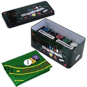 Súprava na Poker s 200 žetónmi, 24 x 11 x 11, 5 cm vyobraziť