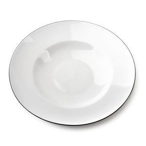 Porcelánový tanier SIMPLE hlboký biely vyobraziť