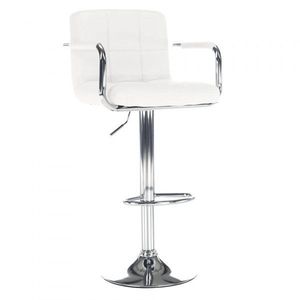 Barová stolička LEORA 2 NEW Tempo Kondela Biela vyobraziť