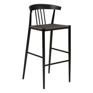 Čierna barová stolička DAN-FORM Denmark Sava, výška 102 cm vyobraziť