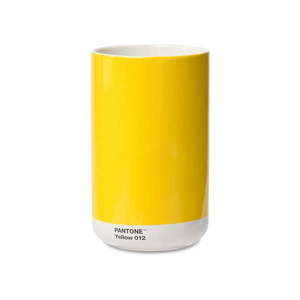 Žltá keramická váza Yellow 012 – Pantone vyobraziť