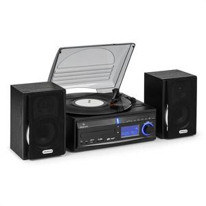 Auna Stereo zariadenie DS-2, gramofón, MP3 záznam vyobraziť