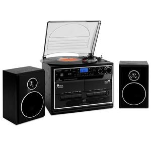 Stereo zariadenie Auna 388-BT, gramofón, magnetofón vyobraziť