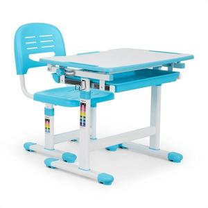 OneConcept Tommi detský písací stôl, dvojdielna sada, stôl, stolička, výškovo nastaviteľné vyobraziť