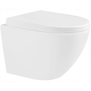 MEXEN/S - Lena Závesná WC misa vrátane sedátka, duroplast, biela 30220200 vyobraziť