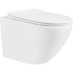 MEXEN/S - Lena Závesná WC misa vrátane sedátka s slow-slim, duroplast, biela 30220300 vyobraziť