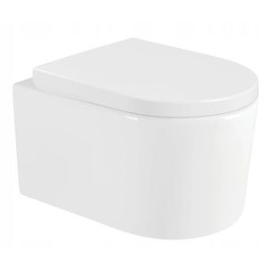 MEXEN/S - Sofia Závesná WC misa vrátane sedátka s pomalým trwarda, duroplast, biela 30540200 vyobraziť