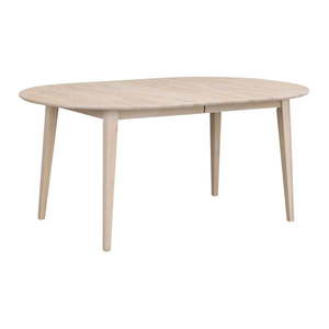 Svetlý oválny dubový rozkladací jedálenský stôl Rowico Mimi, 170 x 105 cm vyobraziť