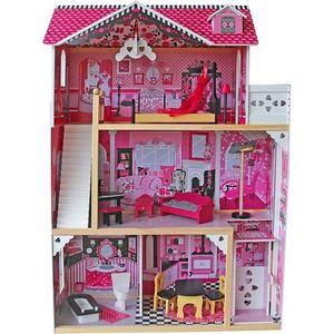 Infantastic veľký drevený domček pre bábiky s osvetlením vyobraziť