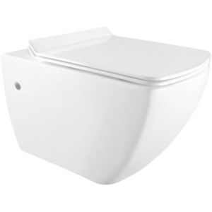 MEXEN - Vega Závesná WC misa vrátane sedátka s slow-slim, duroplast, biela 30654000 vyobraziť