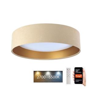 LED Stropné svietidlo SMART GALAXY LED/24W/230V Wi-Fi Tuya béžová/zlatá + DO vyobraziť
