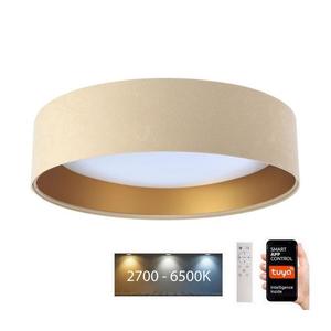 LED Stropné svietidlo SMART GALAXY LED/36W/230V Wi-Fi Tuya béžová/zlatá + DO vyobraziť