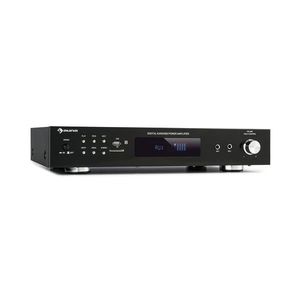 Auna AMP-9200, BT, digiálny stereo zosiľňovač, 2x60W RMS, BT, 2xmikrofón, čierny vyobraziť