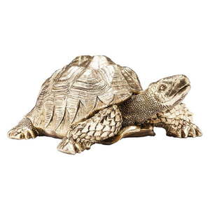 Dekoratívna soška v zlatej farbe Kare Design Turtle vyobraziť