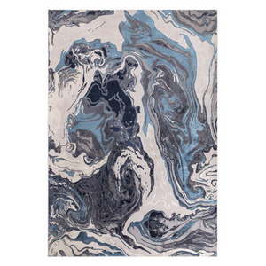 Modrý koberec 290x200 cm Aurora - Asiatic Carpets vyobraziť