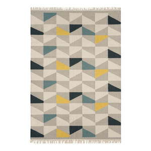 Koberec Asiatic Carpets Geo Mustard, 160 x 230 cm vyobraziť