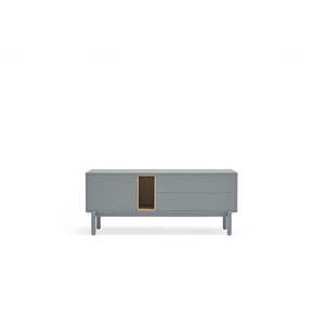 Modrý/sivý TV stolík 140x56 cm Corvo – Teulat vyobraziť