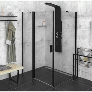 POLYSAN - ZOOM Black obdĺžniková sprchová zástena 1100x900 L/P varianta ZL1311BZL3290B vyobraziť