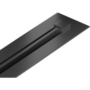 MEXEN - Flat 360° Super Slim podlahový žľab otočný 110, čierny 1751110 vyobraziť