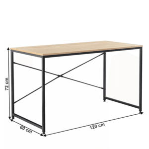 Písací stôl MELLORA Tempo Kondela 120 cm vyobraziť