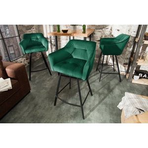 Barová stolička LADON Dekorhome Zelená vyobraziť