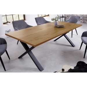 Jedálenský stôl LADON X Dekorhome 180x90x76 cm vyobraziť