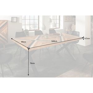 Jedálenský stôl ORION Dekorhome 160x90x76 cm vyobraziť
