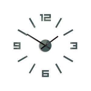Moderné nástenné hodiny ARABIC GRAY gray (nalepovacie hodiny na stenu) vyobraziť