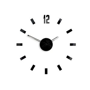 Moderné nástenné hodiny POINT (nalepovacie hodiny na stenu) vyobraziť