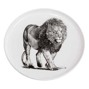 Biely porcelánový tanier Maxwell & Williams Marini Ferlazzo Lion, ø 20 cm vyobraziť