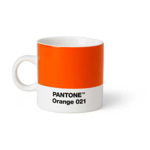 Oranžový keramický hrnček na espresso 120 ml Espresso Orange 021 – Pantone vyobraziť