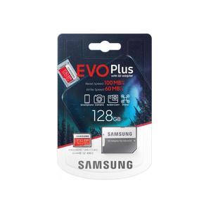 Samsung Samsung MB-MC128HA - MicroSDXC 128GB EVO+ U3 100MB/s + SD adaptér vyobraziť